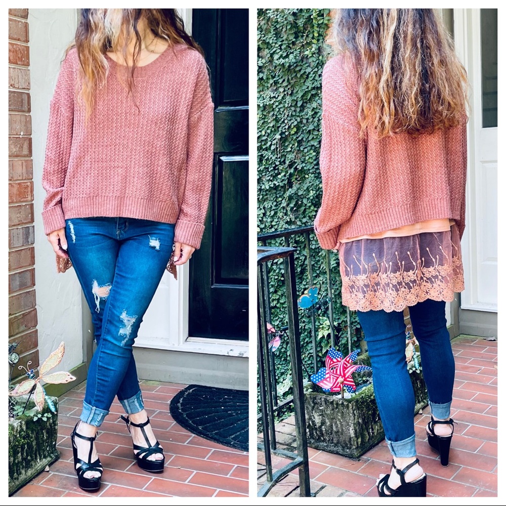 ✨LAST ONES✨Fabulous boho knit sweater - Picture 13 of 15